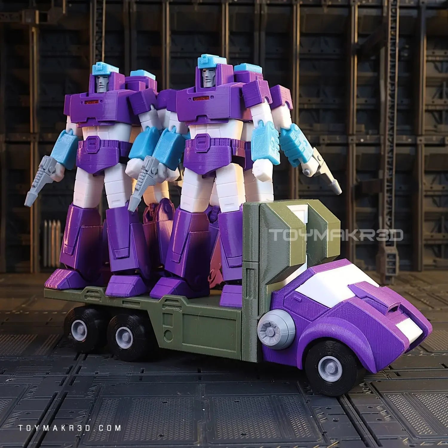 3D Printing Assembled Multi-joint Movable Robot Doll of Hand-operated Mecha Model Elk-Valley 3D
