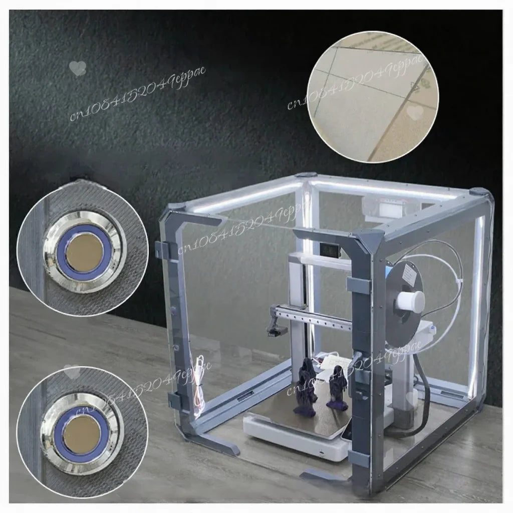 Suitable for A1/AMS/Prusa MK3/MK4/Kobra3 and Other DIY Dustproof and Moisture-proof Sealing 3D Printer Cover Elk-Valley 3D