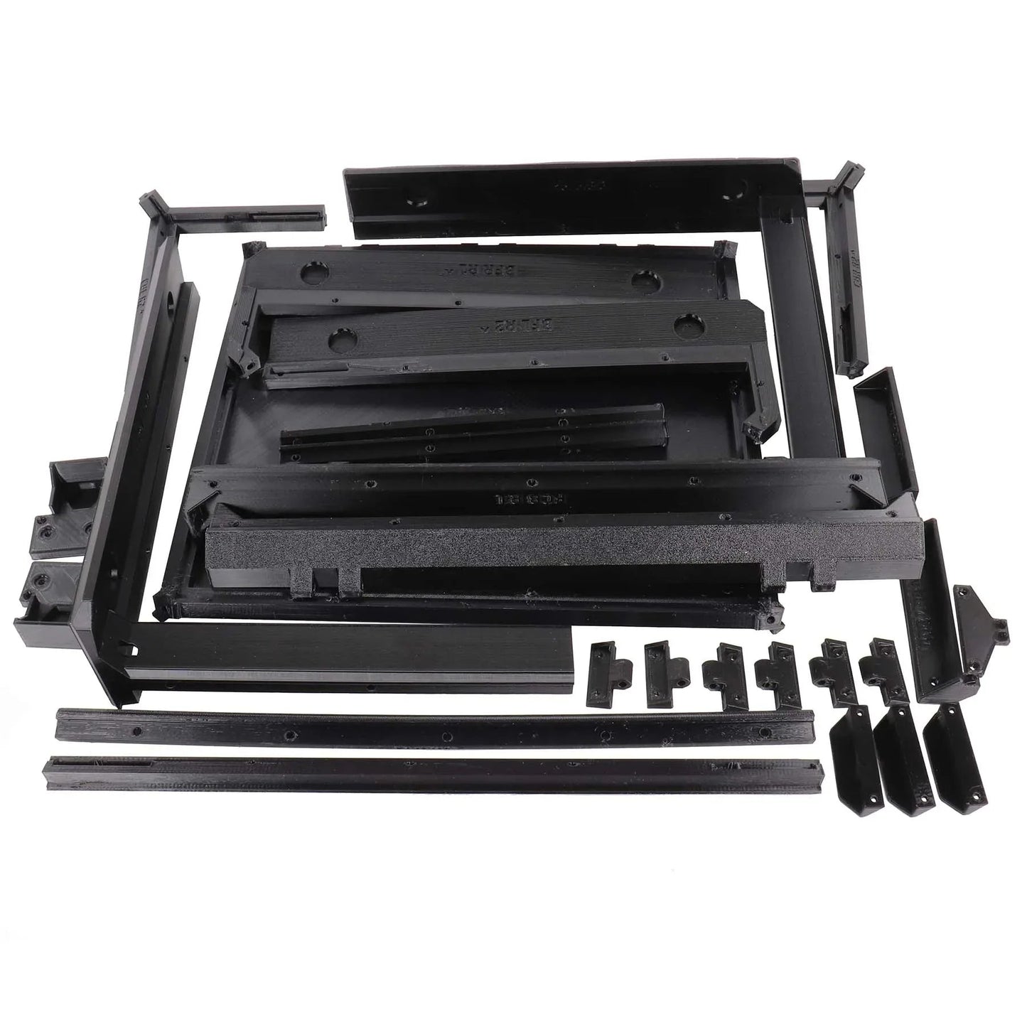Prusa XL Minimalist and Printable Acrylic Enclosure Kit with Fasteners Doors PC Panel Elk-Valley 3D