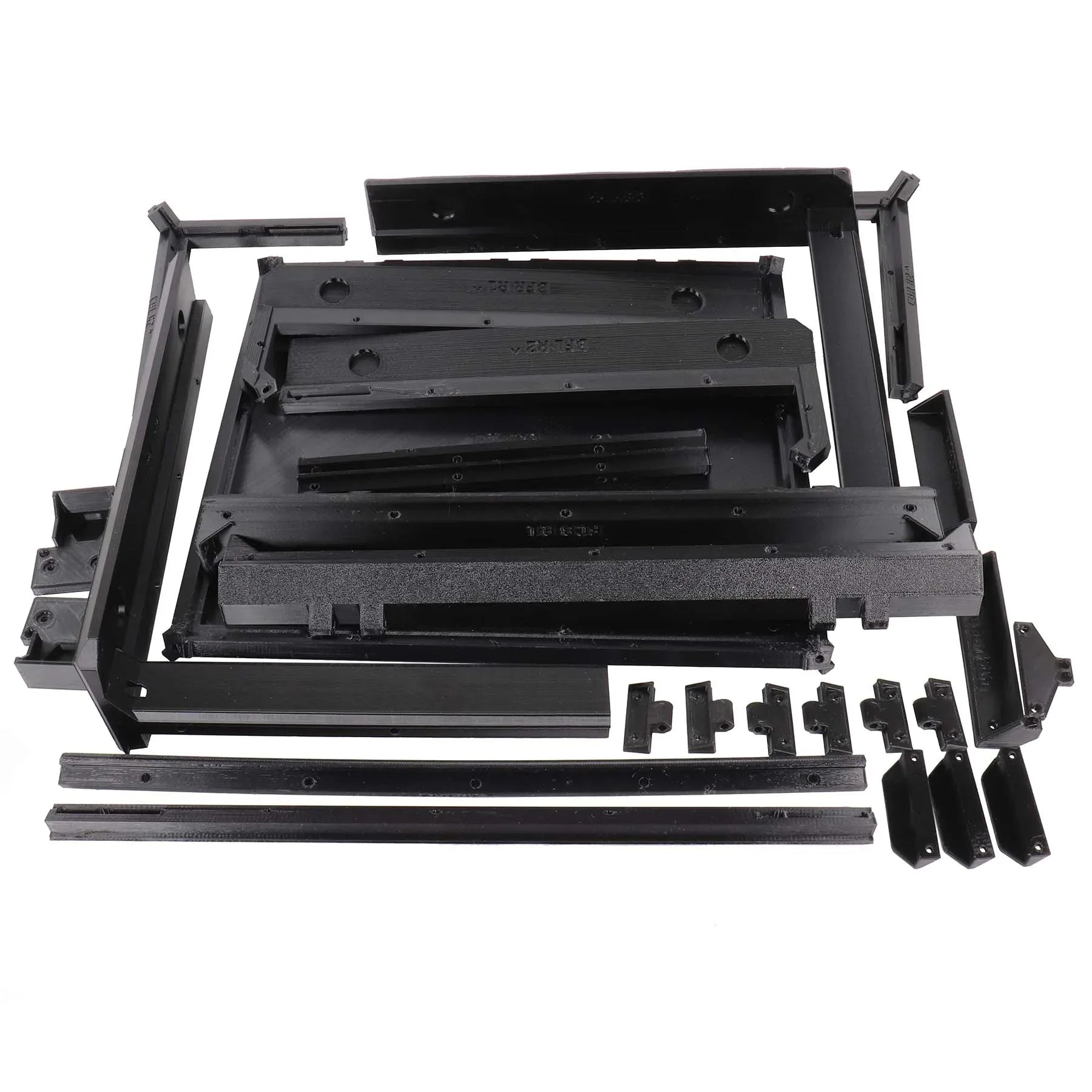 Prusa XL Minimalist and Printable Acrylic Enclosure Kit with Fasteners Doors PC Panel Elk-Valley 3D