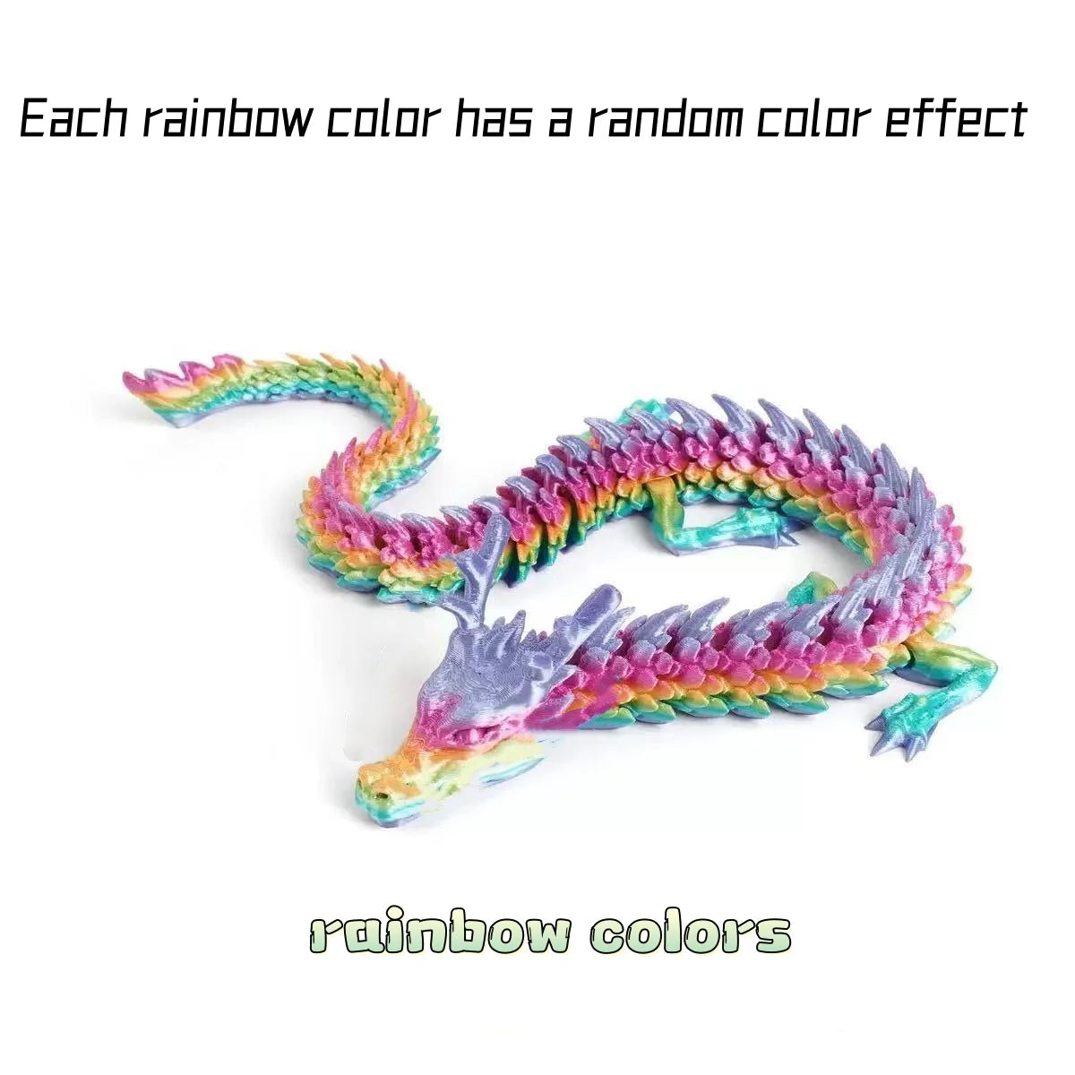 1 Set 3D Printed Dragon Egg Ornamental Toy Joint Activity Model Stress Relief Fidget Toys Gift for Kids Adults Home Office Decor Elk-Valley 3D