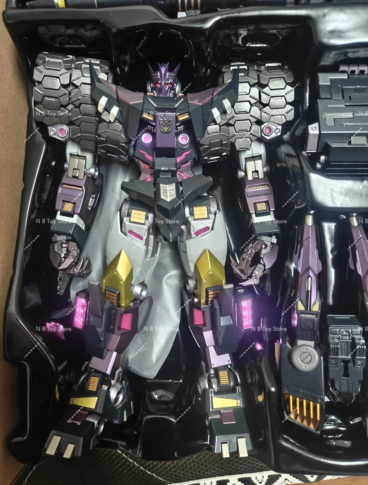 【In Stock】Transformed Toys MC Muscle Bear Limited Edition Tarn Galvanized Version with Official Website Additional Sound Gun Elk-Valley 3D