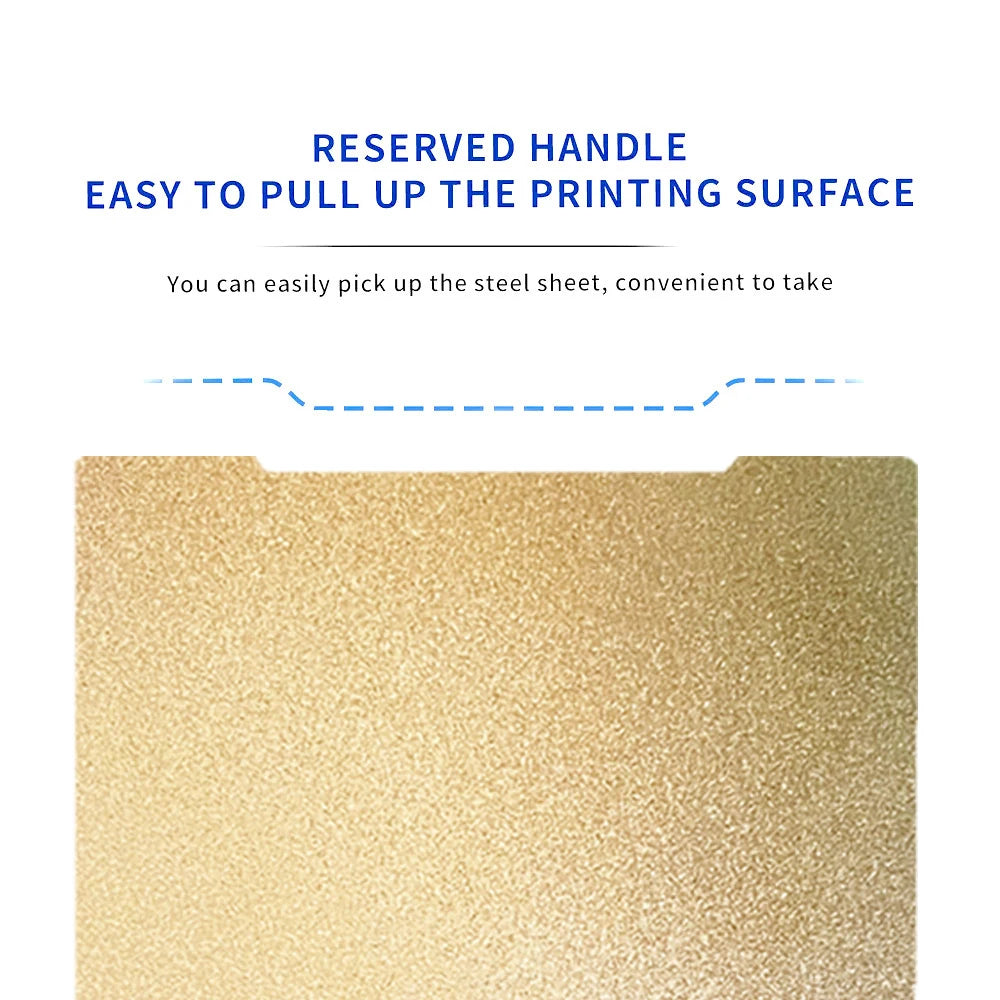 For Prusa i3 MK3 MK3S+ MK4 Build Plate Double Sided Printing 3D Printer Heated Bed Spring Steel Sheet for Prusa MK4 PEI Sheet Elk-Valley 3D