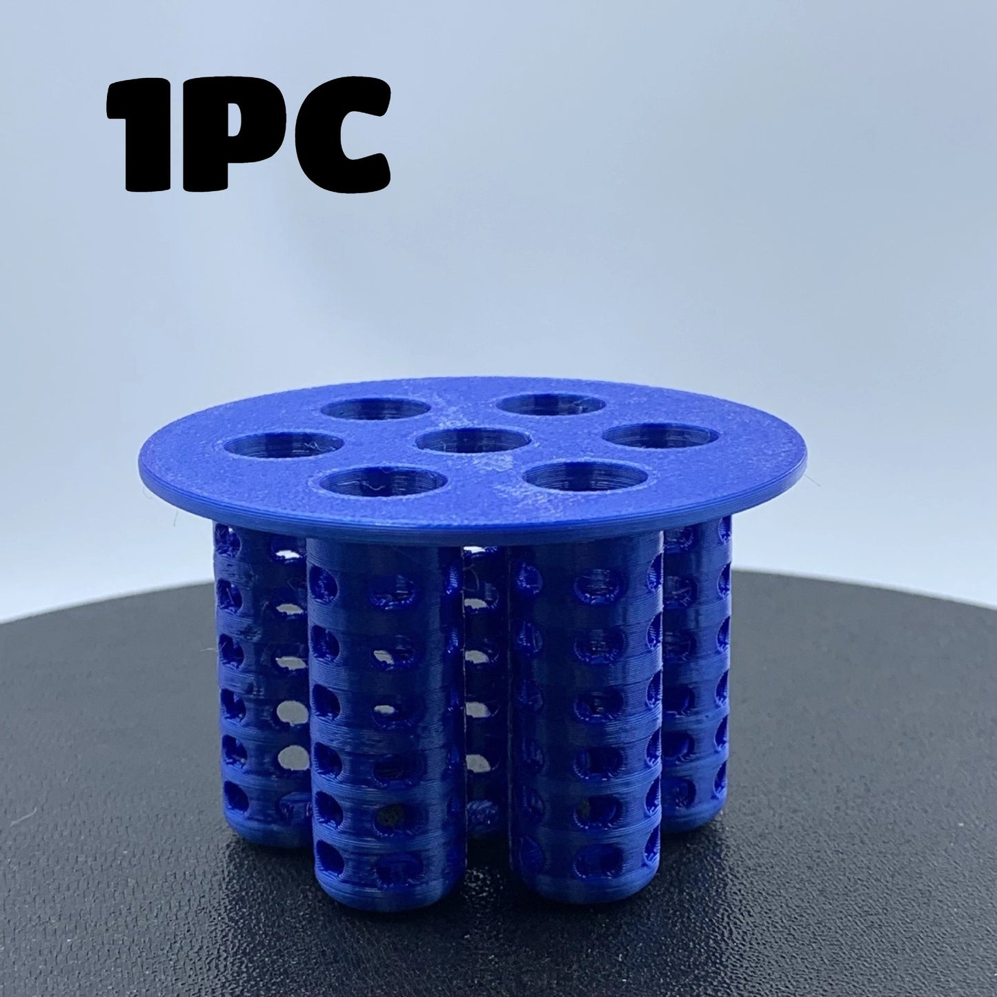 2PC Garden Nursery Pot 7-Hole Garlic Scallion Hydroponic Planters 3D Printed Hydroponic Mold for Flower Vegetable Home Gardening Elk-Valley 3D
