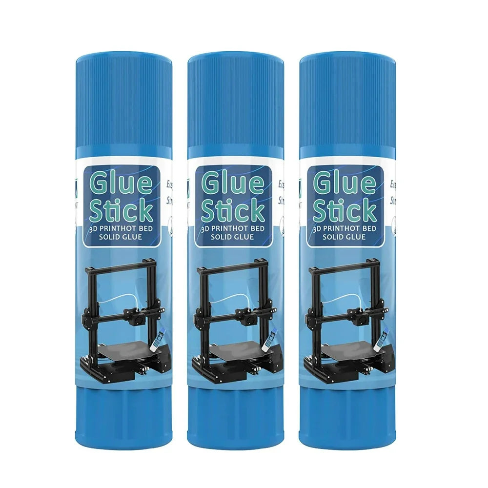 3D Printer Glue Stick PVP Non-Toxic Solid Adhesive for Hot Bed Print Filament PLA ABS PETG TPU Easy Clean Strong Special Glue