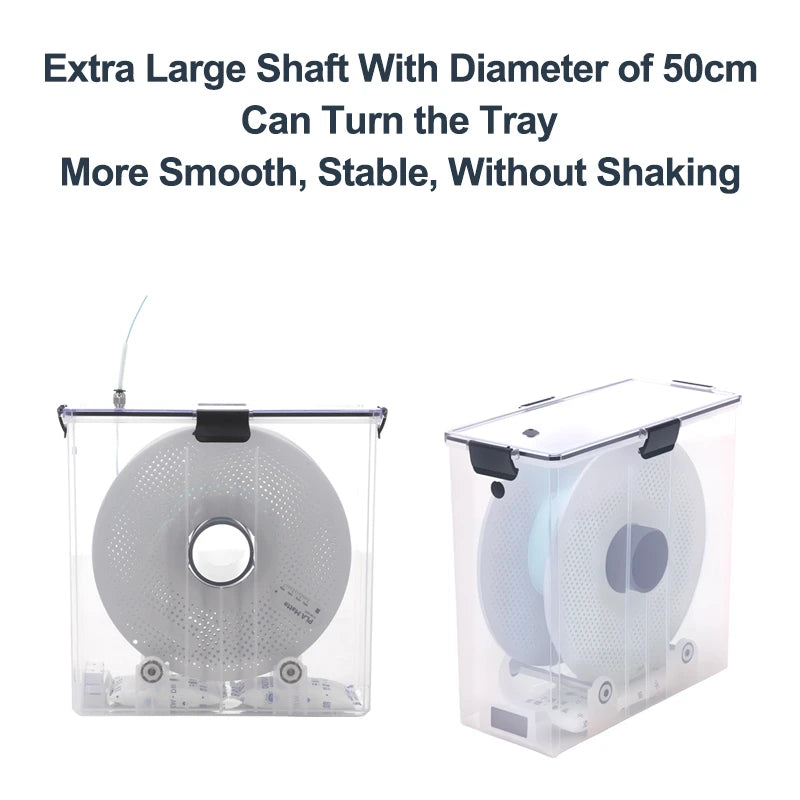 3D Printer Filament Dryer Box New Upgrade Filament Sealing Moisture-Resistant Real-Time Monitoring 3D Printer Tools Storage Box Elk-Valley 3D