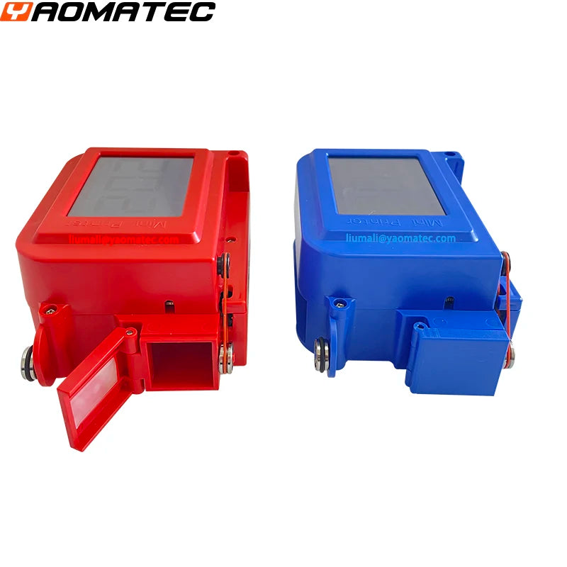 25 language 12.7mm mini portable printer QR Bar Batch Code Date Logo Expiry Label Portable Handheld Jet Thermal Inkjet Printer Elk-Valley 3D