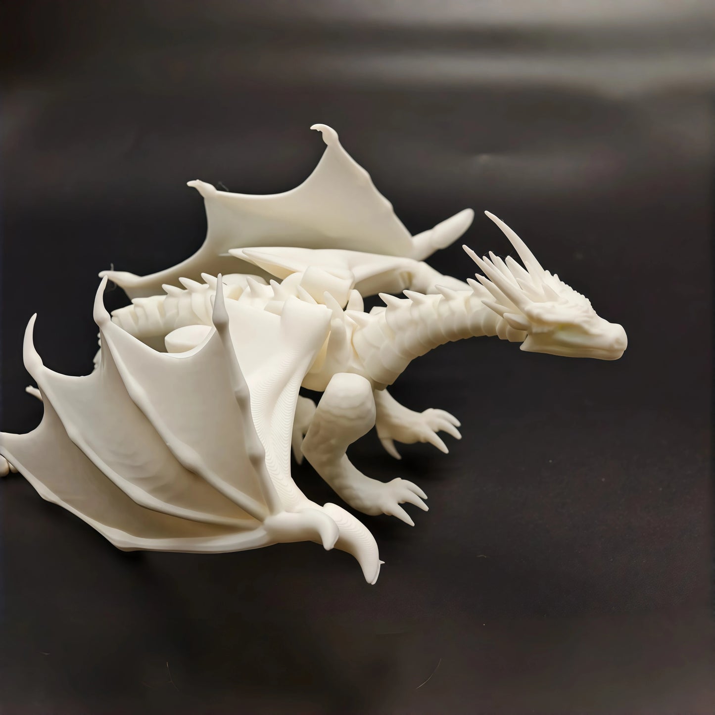 3D Printed Prank Toy Flying Dragon from a University, Toy Ornament, Wings Can Be Spread Out, Extra Large Size