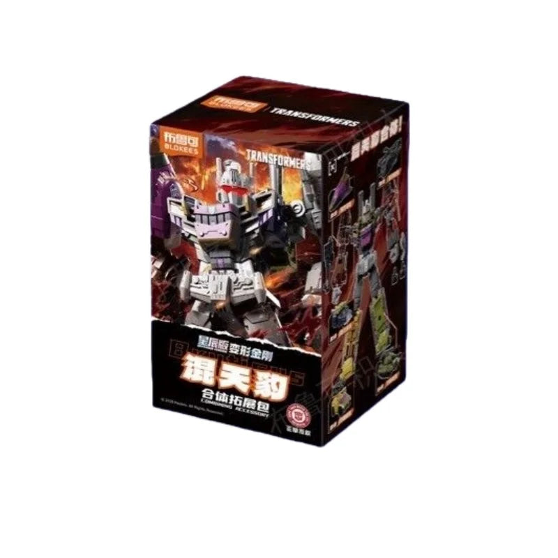Genuine Blokees Transformers Defender Vol.5.6 Collectible Model Toys Blind Box Beast War Combination Sets Armored Toys Elk-Valley 3D
