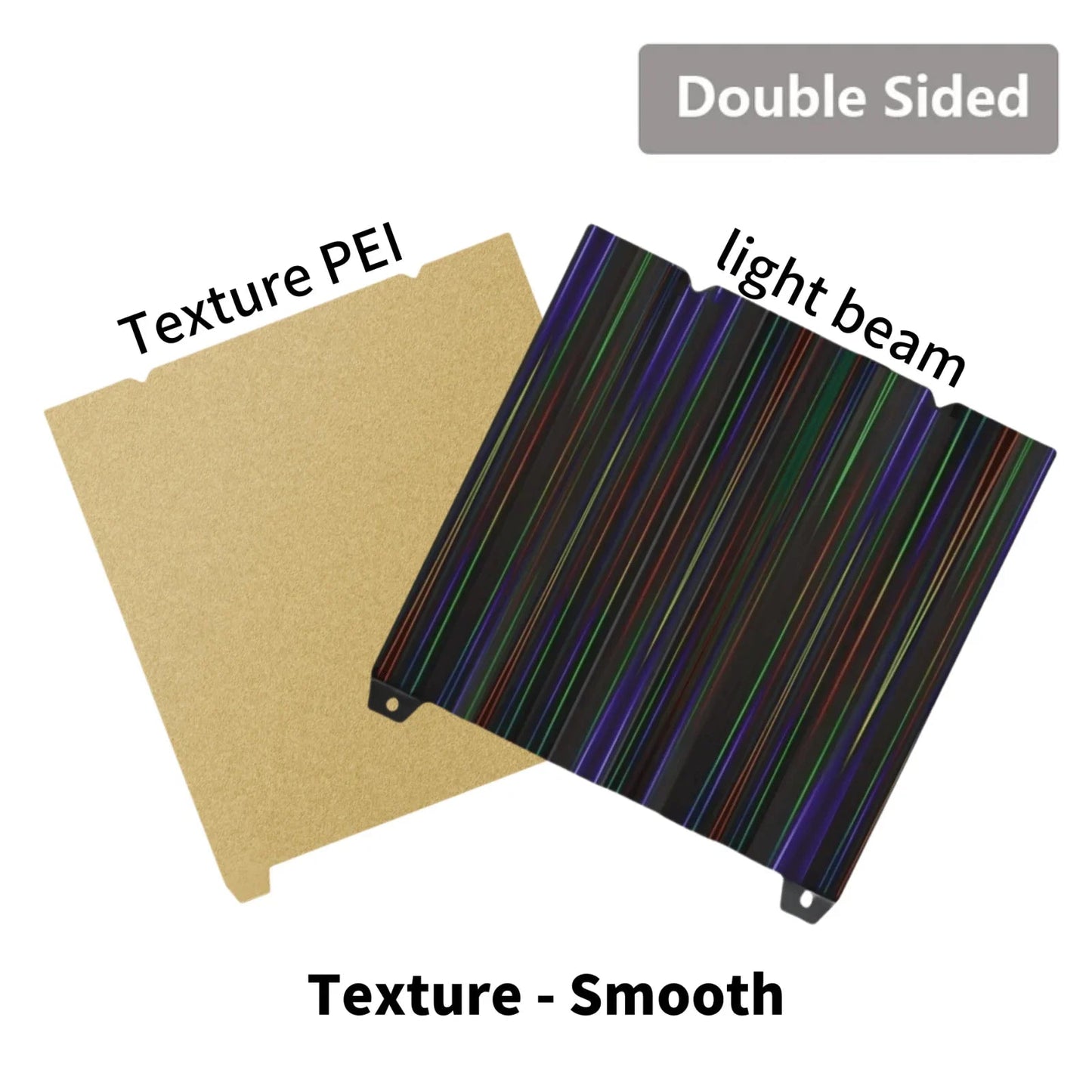 235×235mm Double Sided Magnetic Spring Steel Sheet, PEI PEO Build Plate Bed Accessory For Creality K1 K1C H1H Ender 5 S1 End Elk-Valley 3D