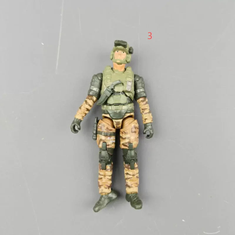 1:18 Scale Soldier Accessories Bulk 3.75 inch Movable Display Piece Collectible Gift Souvenir Elk-Valley 3D