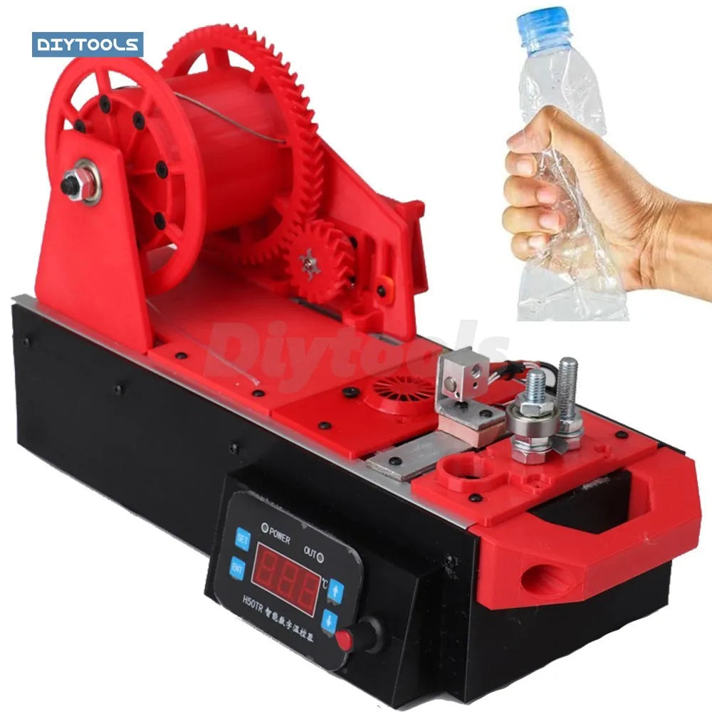 PET Bottle to 3DPrinting Filament Making Machine Desktop Filament Extruder 1.8mm Desktop Micro Injection Plastic Silk Making Elk-Valley 3D