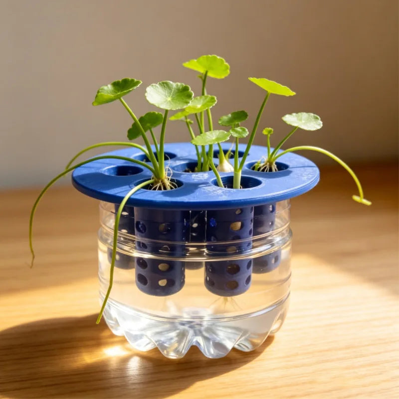 Hydroponic Vegetables Seed Planters Plant Garlic & Green Onion/Outdoor Nursery Pot  Gardening Flowers Plant Tray Growing Tool Elk-Valley 3D