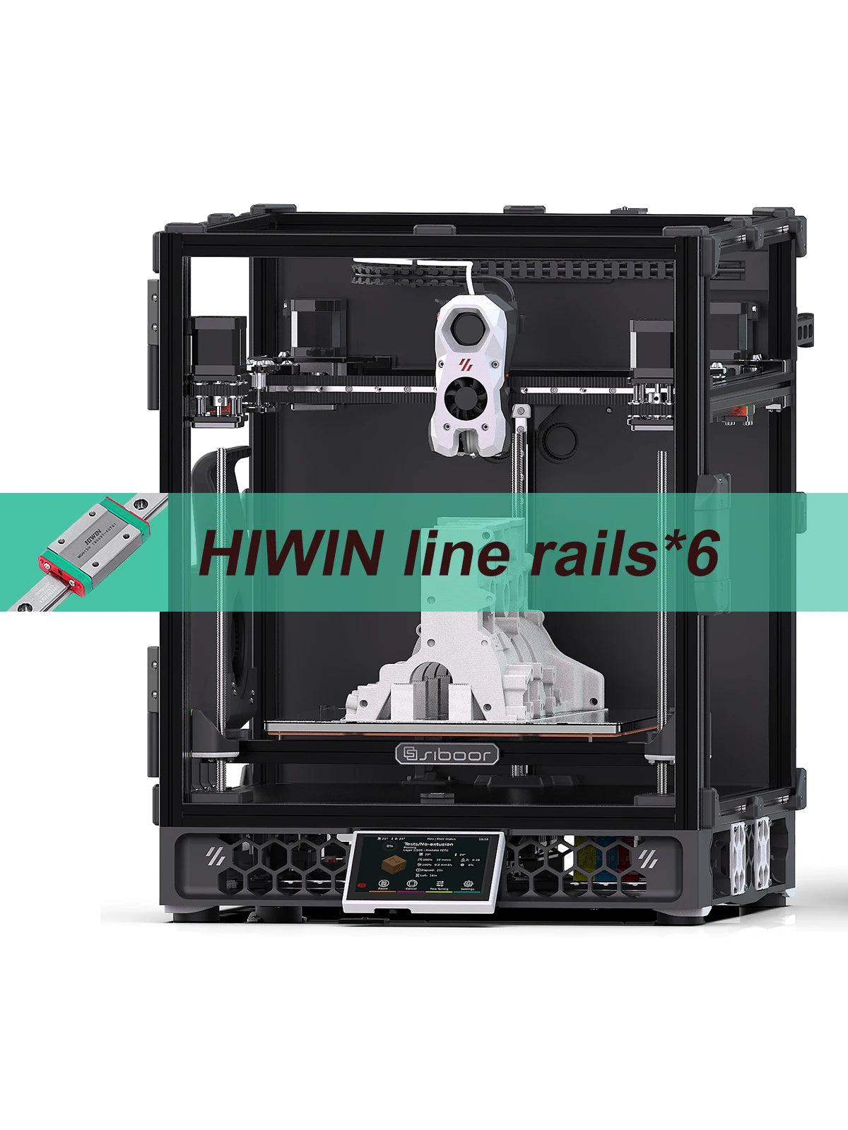 Upgraded SIBOOR Voron Trident [JUNE] CNC Metal Structure 4AWD CoreXY 3D Printer DIY Desktop Automatic Leveling High Speed Kit Elk-Valley 3D