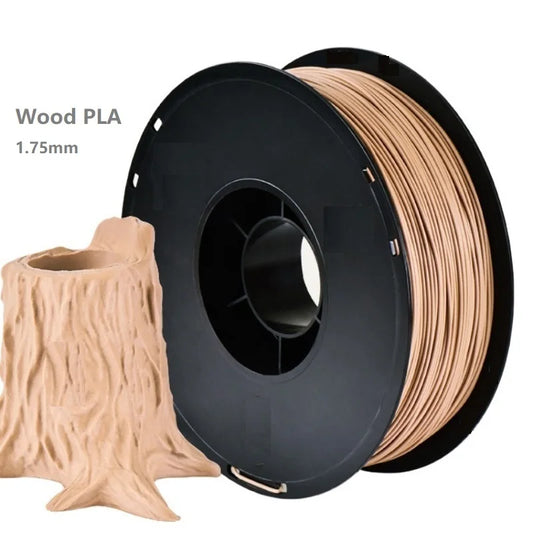 3D Printer Filament Wood PLA 1.75mm Wood Filament 1KG 3D Printing Materials 250G Plastic Filament Wooden Filamento