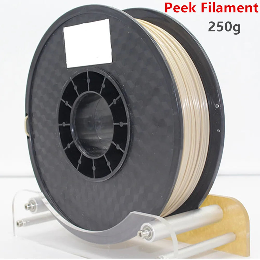 PEEK 3d Filament 1.75mm 250g For 3D Printer Filamet High Temperature FDM Printing Vacuum Packing