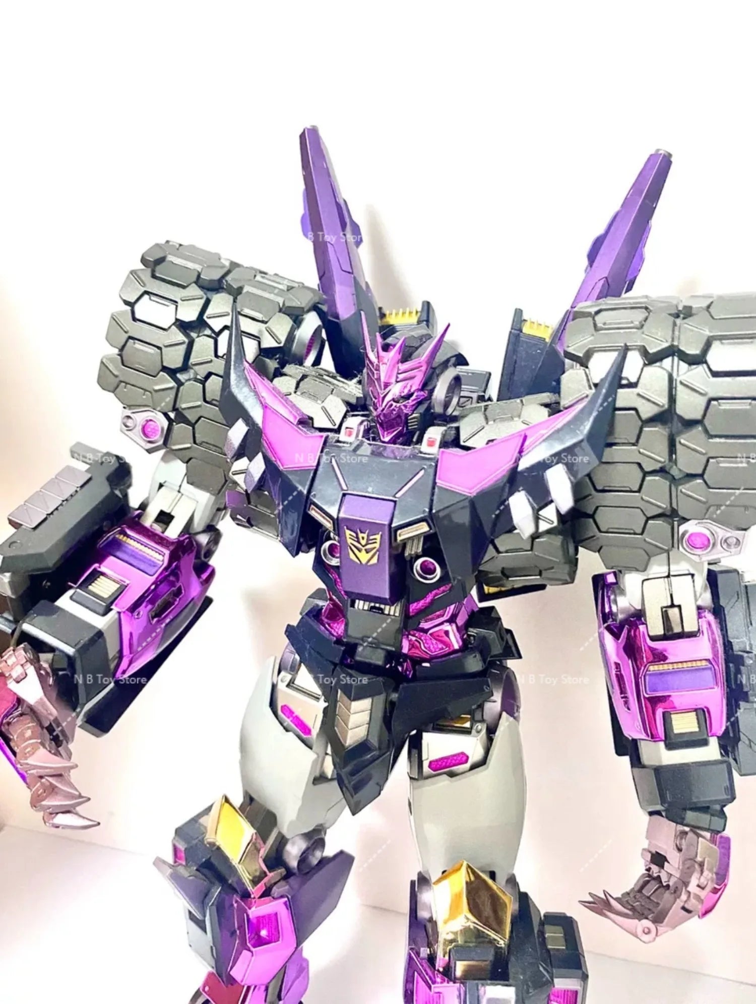 【In Stock】Transformed Toys MC Muscle Bear Limited Edition Tarn Galvanized Version with Official Website Additional Sound Gun Elk-Valley 3D