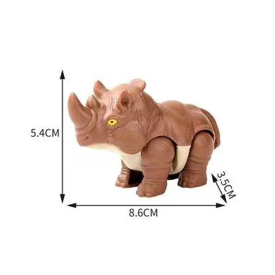 NEW 2024 Bite Hand Jurassic Dinosaur Toys Park Gifts Simulation Animal Rex Raptor Model Souvenir Birthday Elk-Valley 3D