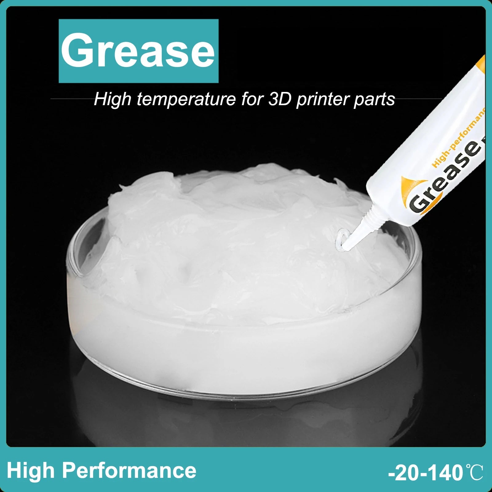 3D Printer Gear Grease Lube For 3d Printer Pulley Bearing Reduce Noise Good Lubrication Effect Lubricating Oil 3D Printer Parts Elk-Valley 3D