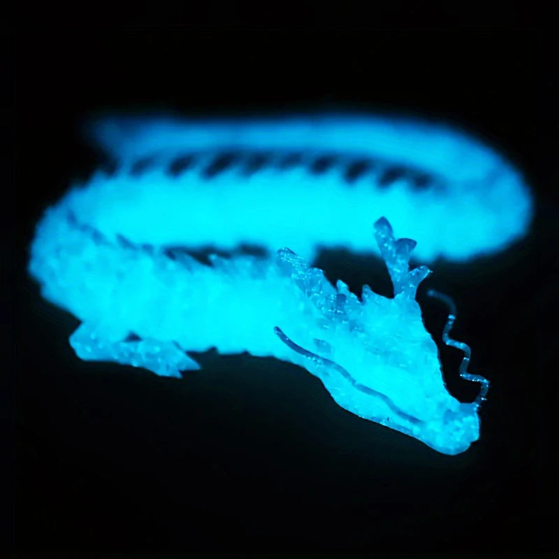 3D Printed Chinese Dragon Full Body Joints Movable Home Furnishing Decoration Ornament Worth Collecting Creative Toys