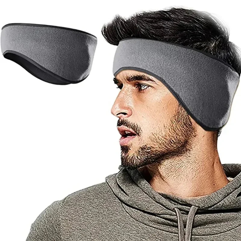 Cold Weather Ear Warmer Headband Winter Ski Muffs Non-Slip Fleece Ear Cover for Women Men Outdoor Sports Cycling Earmuffs Elk-Valley 3D
