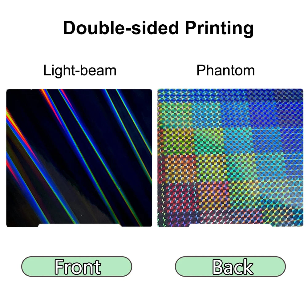 For Prusa i3 MK3 MK3S+ MK4 Build Plate Double Sided Printing 3D Printer Heated Bed Spring Steel Sheet for Prusa MK4 PEI Sheet Elk-Valley 3D