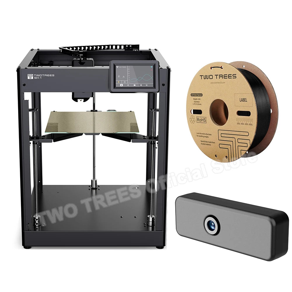 TwoTrees SK1 CoreXY 3D Printer 700mm/s Klipper With Automatic Leveling Touch Color Screen High Speed Printing FDM 3D Printer