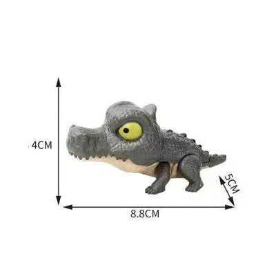 NEW 2024 Bite Hand Jurassic Dinosaur Toys Park Gifts Simulation Animal Rex Raptor Model Souvenir Birthday Elk-Valley 3D