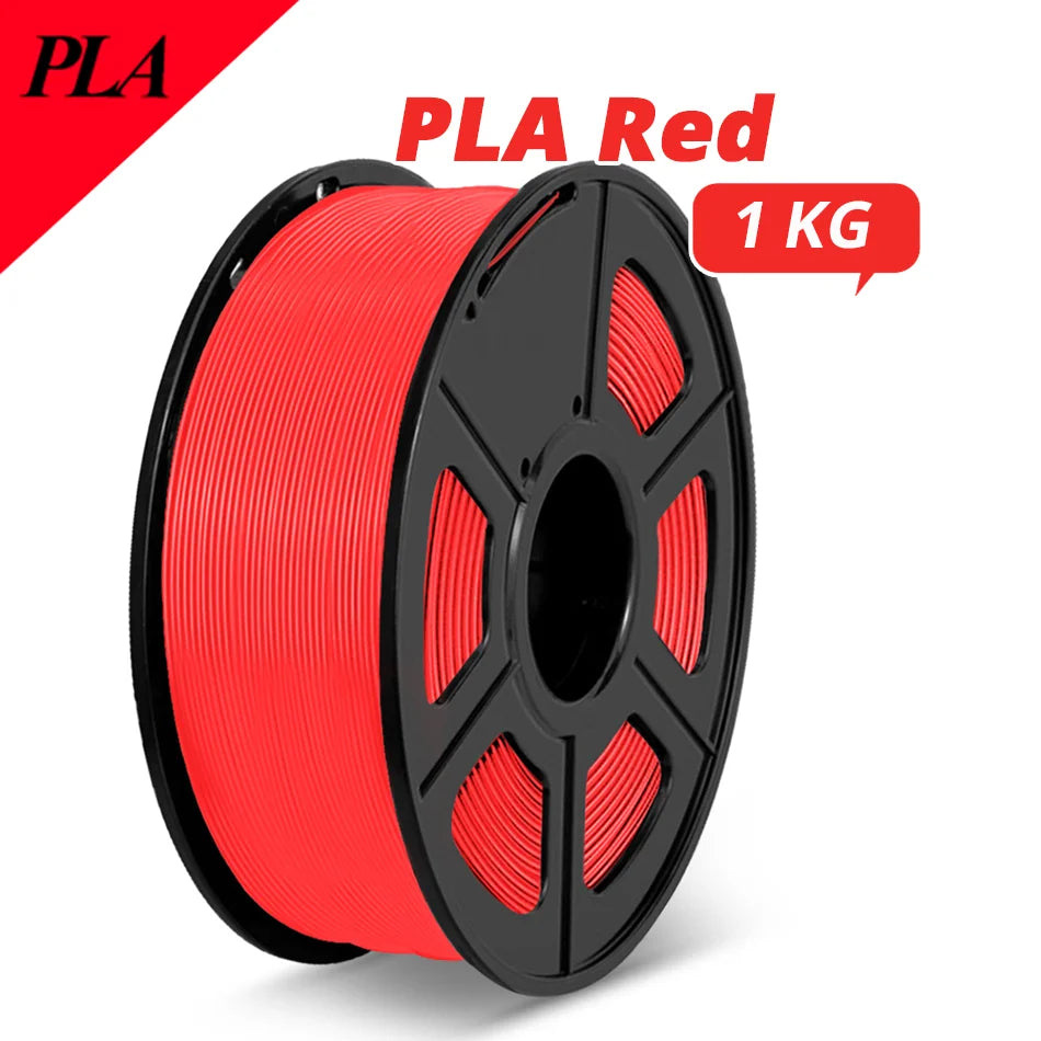 SUNLU PLA 1.75MM PLAPLUS 1KG 3D Printer Filament Arranged Neatly No Knots Non-Toxtic Biodegradable Vacuum Packaging