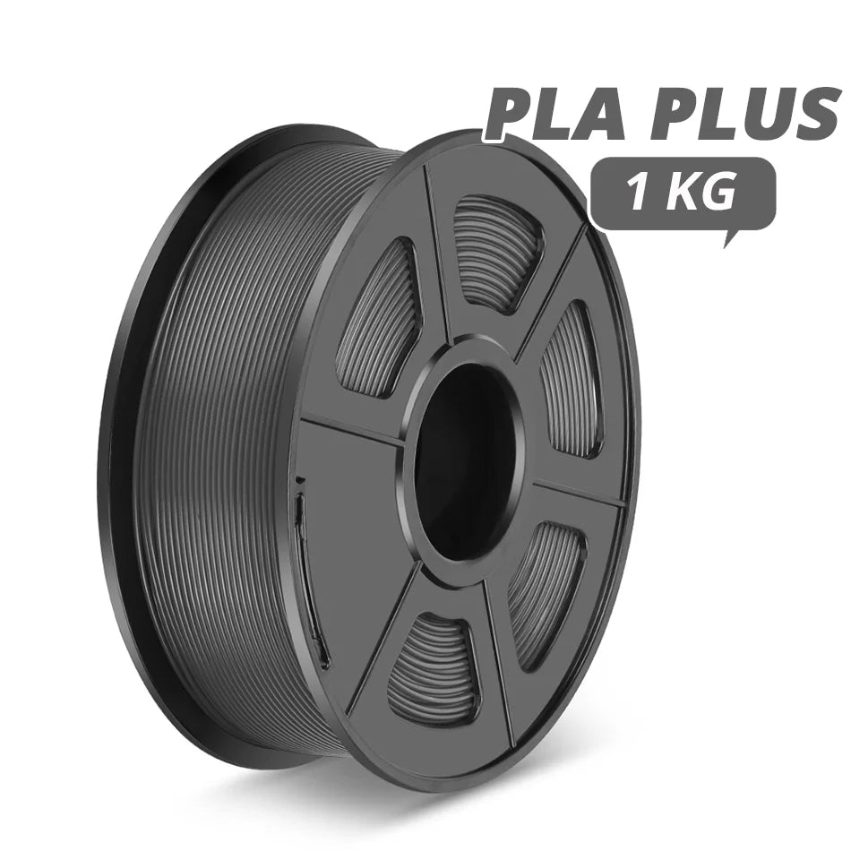 SUNLU PLA 1.75MM PLAPLUS 1KG 3D Printer Filament Arranged Neatly No Knots Non-Toxtic Biodegradable Vacuum Packaging