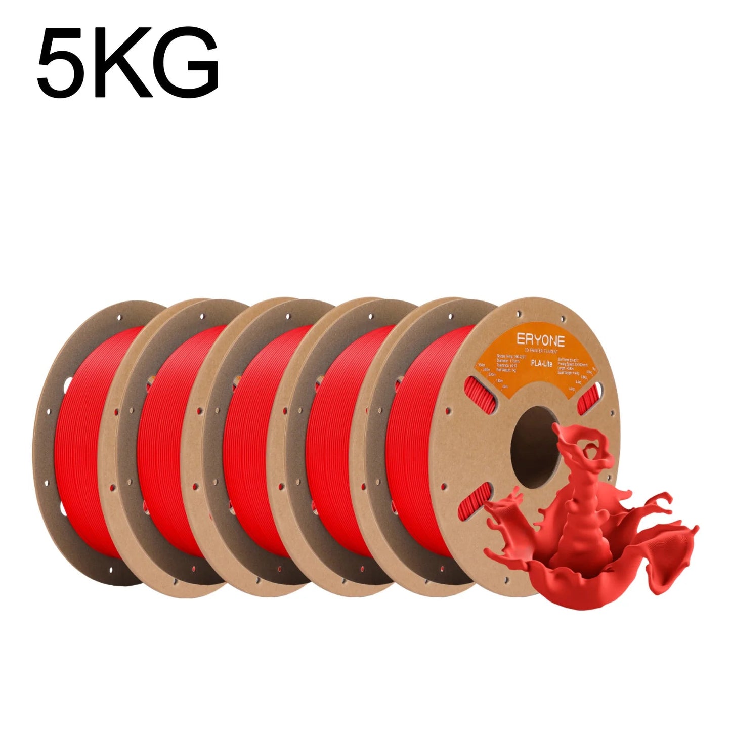 ERYONE 2026 New Year Edition PLA Lite 3D Printer Filament, 1.75mm, PLA for 3D Printing, Gradient Lowest price Elk-Valley 3D