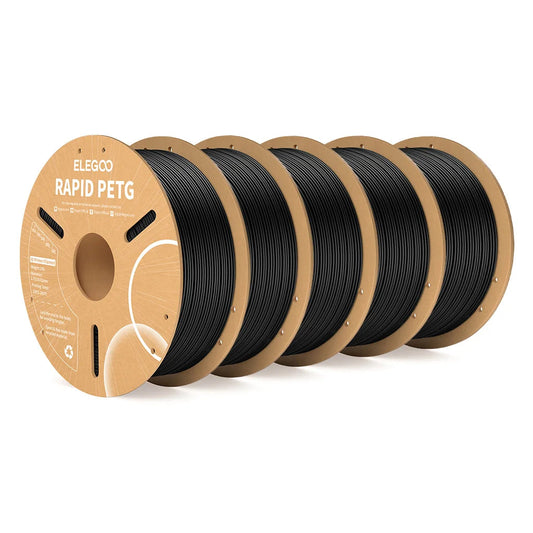 ELEGOO Rapid PETG Filament 1.75mm 1KG,High Speed 30-600mm/s 3D Printer Filament 1kg Fits for Most FDM 3D Printers Elk-Valley 3D