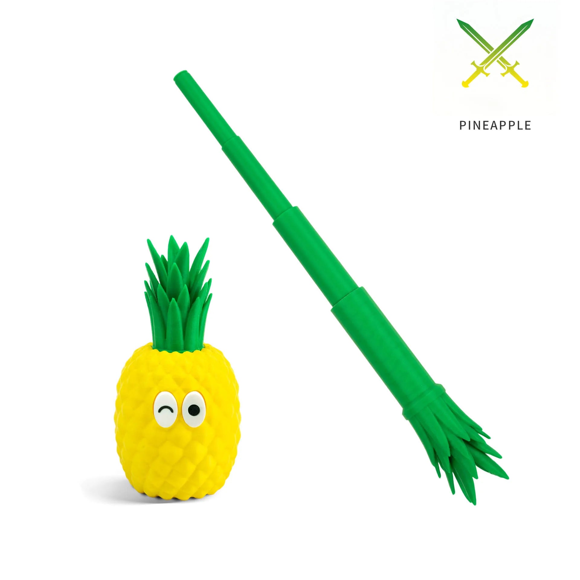 3D Printed Banana Telescopic Sword Portable Decompression Creative Simulation Fruit Props Ornaments Gifts Handicrafts Elk-Valley 3D