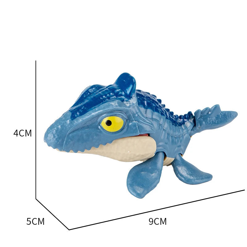 NEW 2024 Bite Hand Jurassic Dinosaur Toys Park Gifts Simulation Animal Rex Raptor Model Souvenir Birthday Elk-Valley 3D