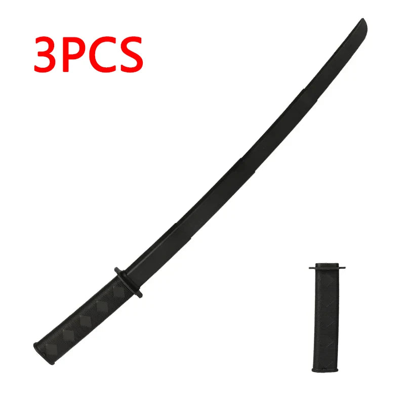 3D Printed Gravity Straight Out Telescopic Samurai Stress Relief Toys Stretchable Cos Props Creative Folding Katana Funny Gifts