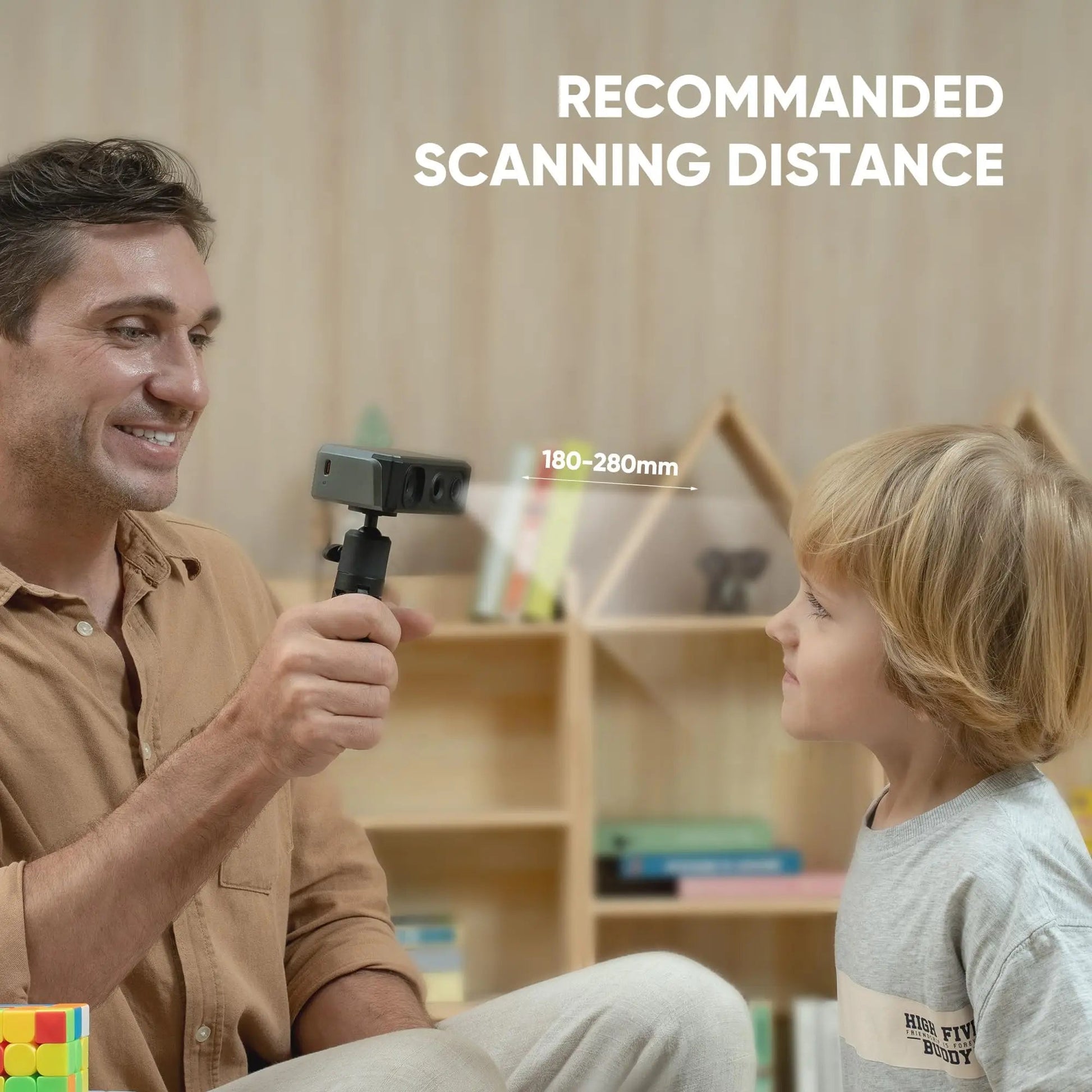 Seal Lite Handheld 3D Scanner for 3D Printer, 0.02mm High Detailed Precision, 10FPS Scanning Lightning-Fast Speed -Premium Kit Elk-Valley 3D
