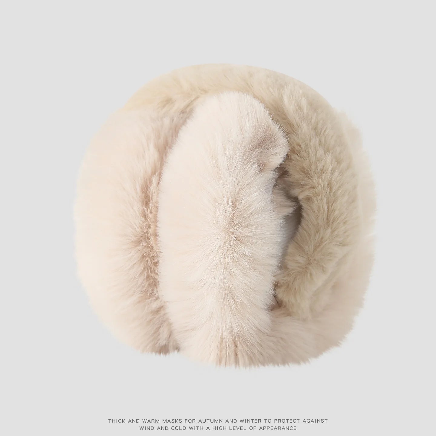 Winter Solid Soft Plush Ear Keep Warmer Earmuffs for Women Men Fashion Outdoor Sports Earflap Protection Ear-Muffs Ear Cover Elk-Valley 3D