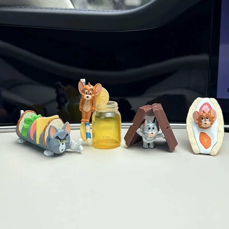 New Products In Stock Anime Cat And Mouse Series Blind Boxes Figurines Toys Desktop Ornaments Surprise Gifts For Fans Souvenir Elk-Valley 3D
