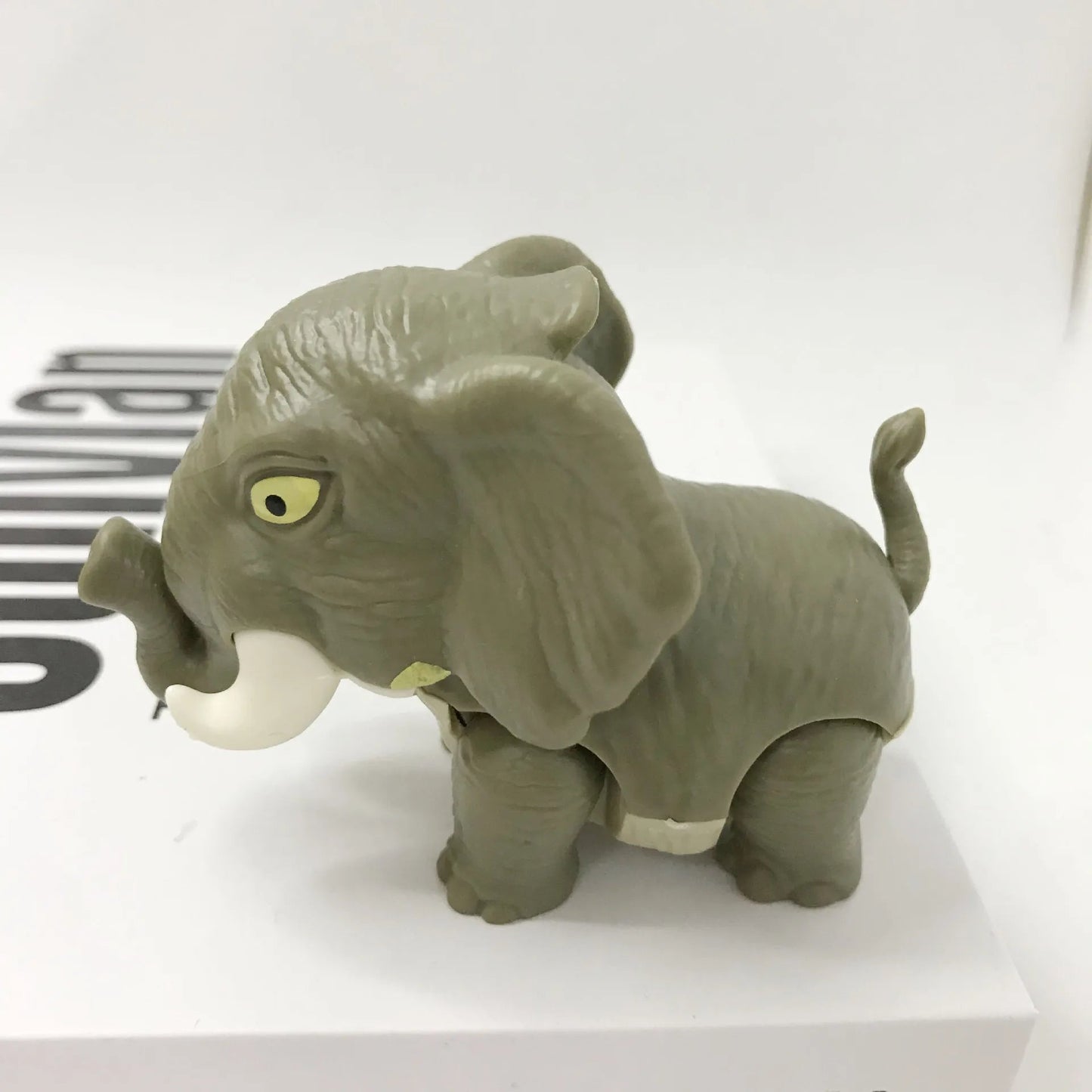 Children Jurassic Biting Finger Dinosaur Animals Model Toys Movable Joints Tricky Chameleon Hippo Kids Birthday Christmas Gifts Elk-Valley 3D