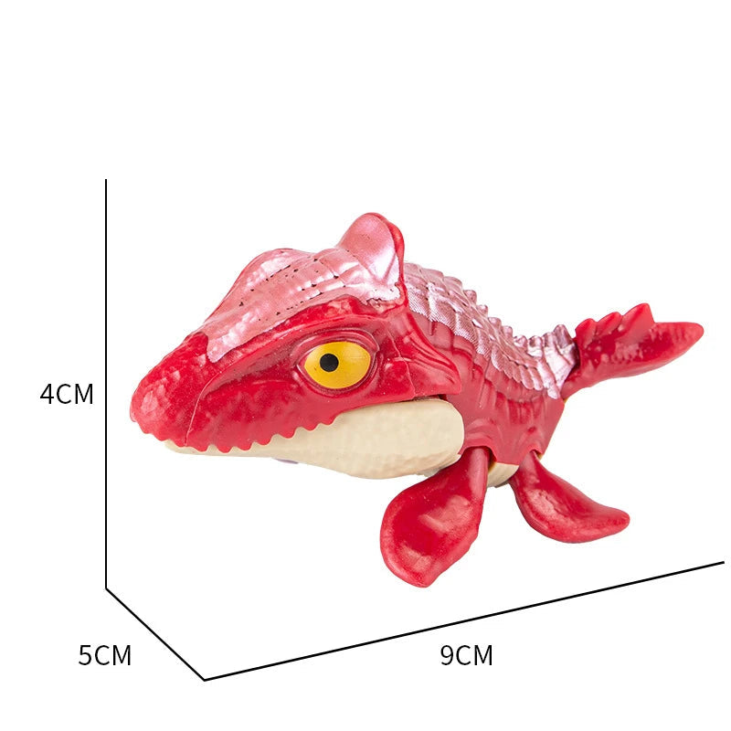 NEW 2024 Bite Hand Jurassic Dinosaur Toys Park Gifts Simulation Animal Rex Raptor Model Souvenir Birthday Elk-Valley 3D