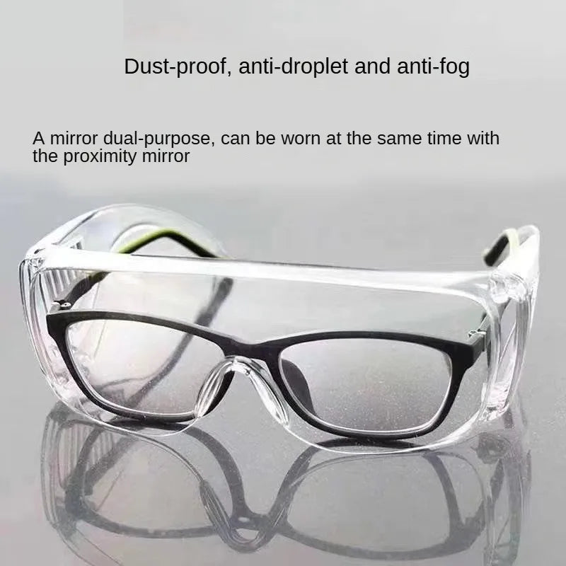 Blinds Goggles Anti-splash Industrial Anti-impact Anti-fog Anti-droplet Riding Safety Goggles Security Protection Elk-Valley 3D