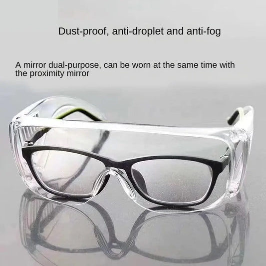 Blinds Goggles Anti-splash Industrial Anti-impact Anti-fog Anti-droplet Riding Safety Goggles Security Protection Elk-Valley 3D