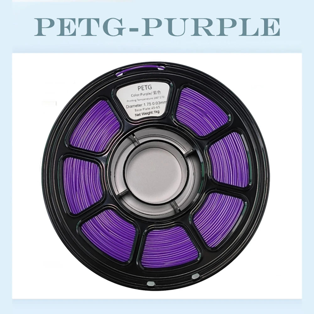 Tideboom PLA/PETG 3D Filament 1.2KG High Speed 3D Printer Filament High Flow Speed Matte Effect 3D Printing Mateial Pla 필라멘트