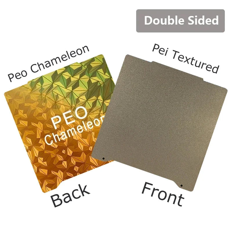 For Prusa Mini Mini Upgrade Heatbed Build Plate Double-sided Textured PEI Powder-coated Spring Steel Smooth PET PEO Sheet New Elk-Valley 3D