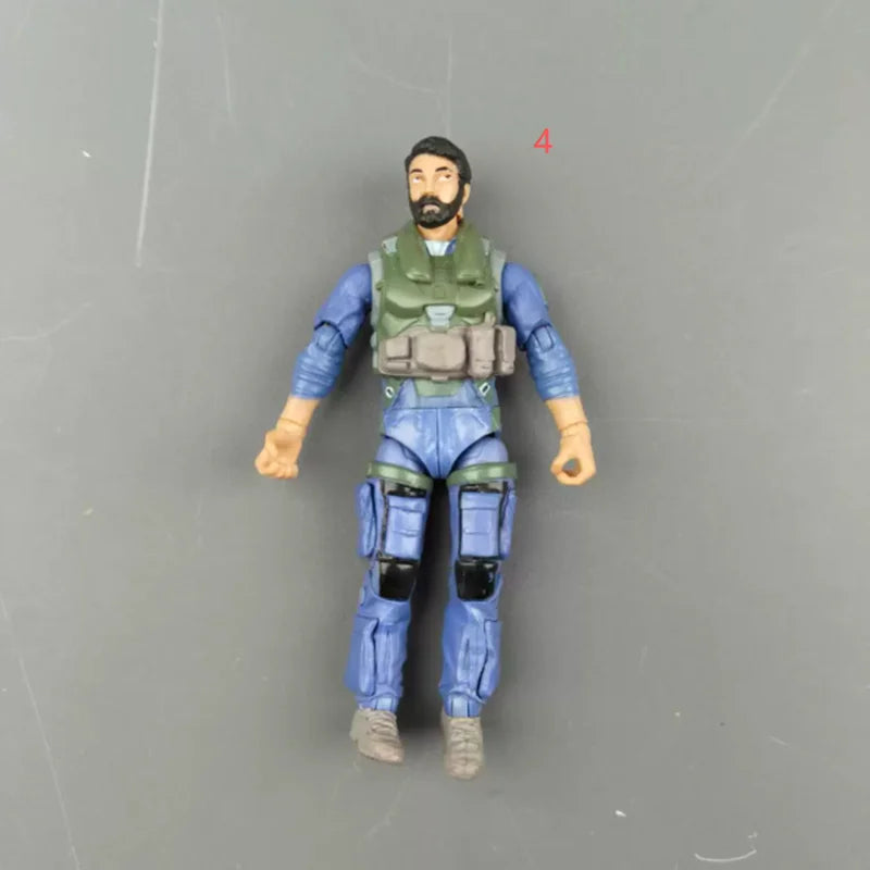 1:18 Scale Soldier Accessories Bulk 3.75 inch Movable Display Piece Collectible Gift Souvenir Elk-Valley 3D