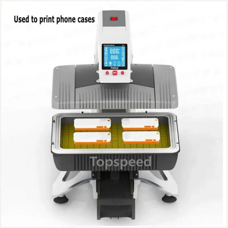 2025 New 3D Sublimation Heat Transfer Printer Vacuum Press Machine for Cases Mugs T-shirts Plates Multifunctions Elk-Valley 3D