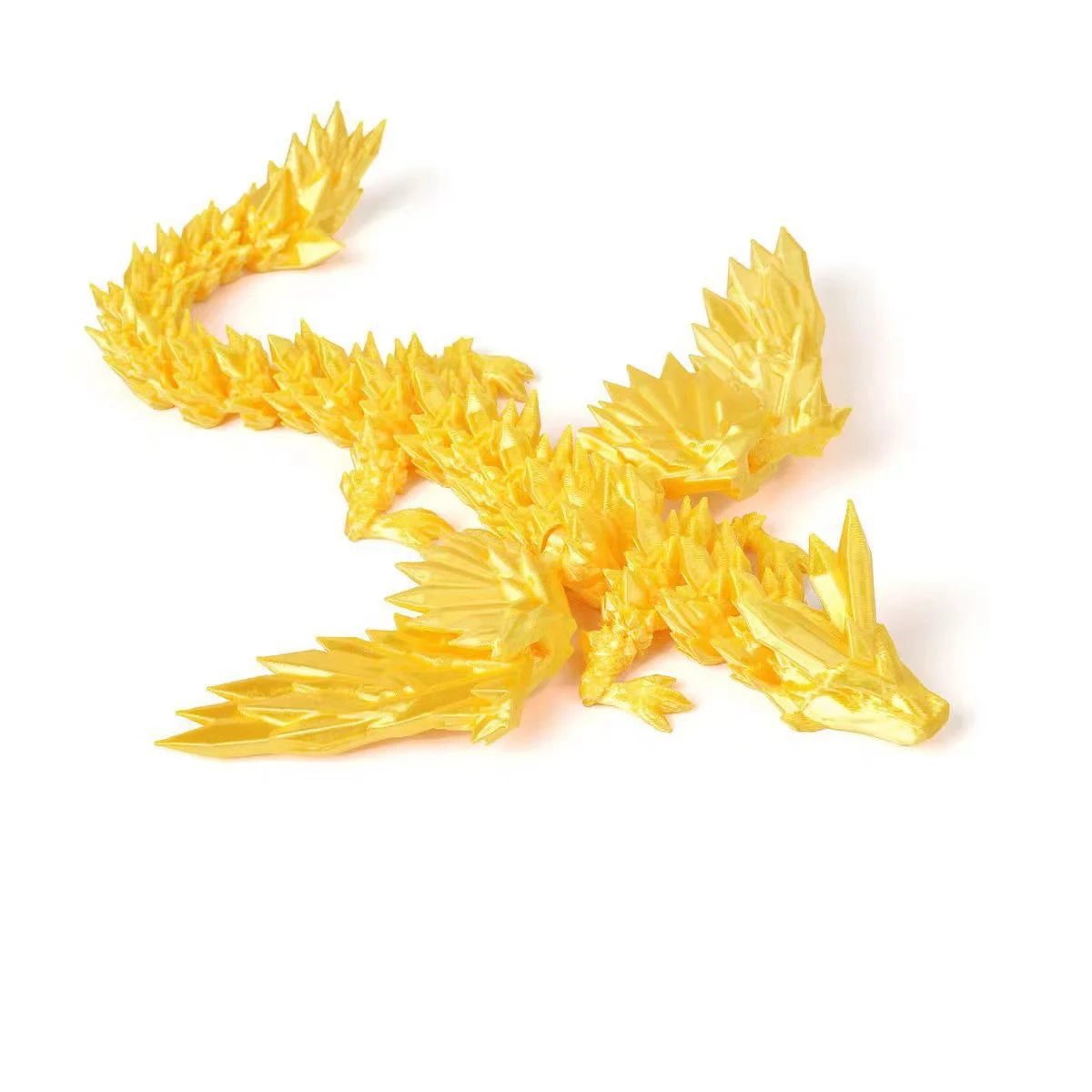3D Printed Dinosaur Movable Echinosaurus Figurine Dragons Bone Model Desktop Craft Ornament Creative Novelty Gifts for Kids Elk-Valley 3D