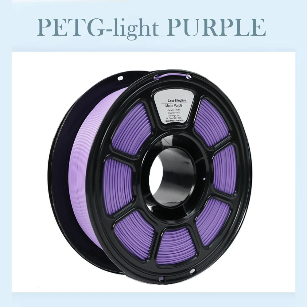 Tideboom PLA/PETG 3D Filament 1.2KG High Speed 3D Printer Filament High Flow Speed Matte Effect 3D Printing Mateial Pla 필라멘트