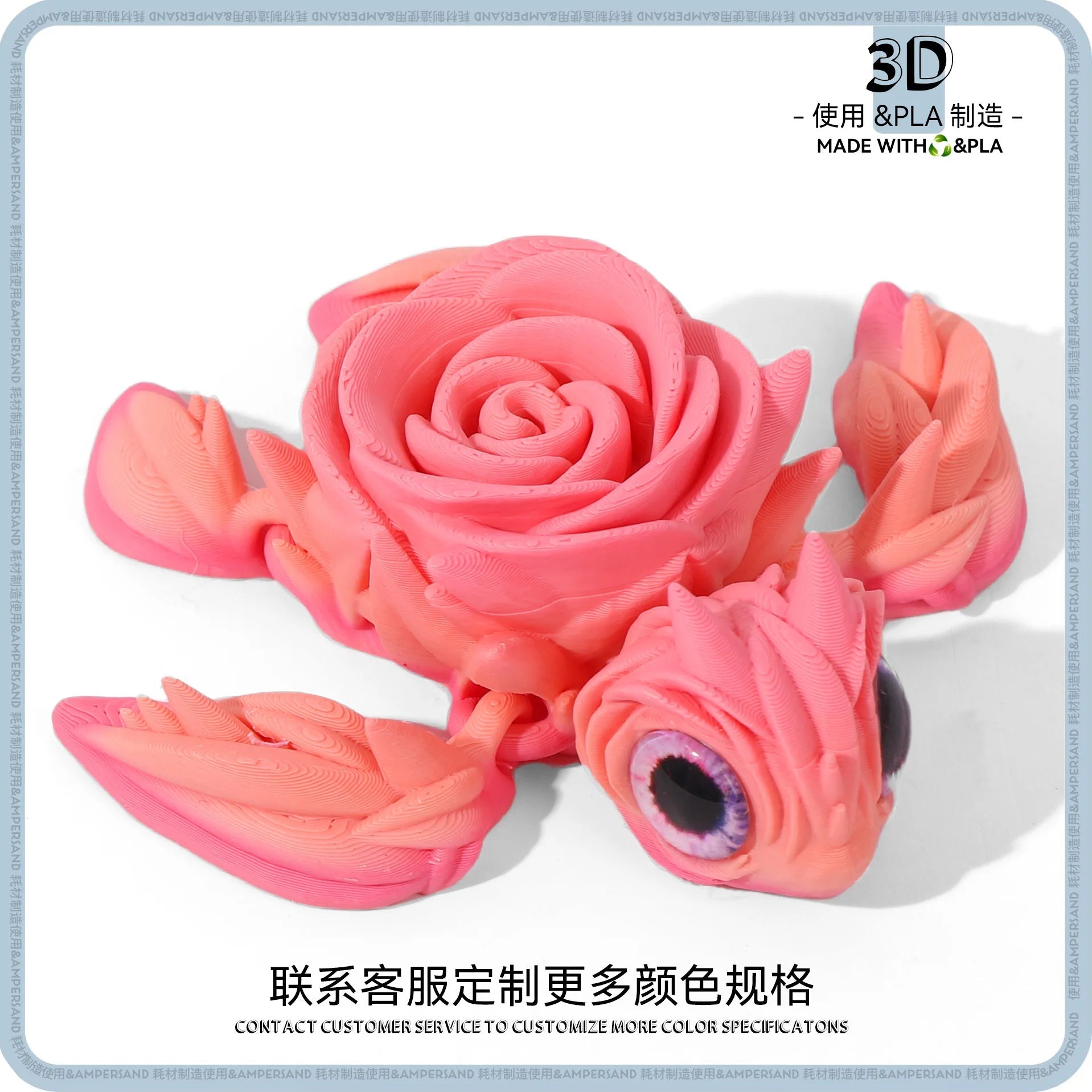 3D printing sea turtle joints creative model artifacts fish tank aquascape animal ornaments desktop decoration Elk-Valley 3D