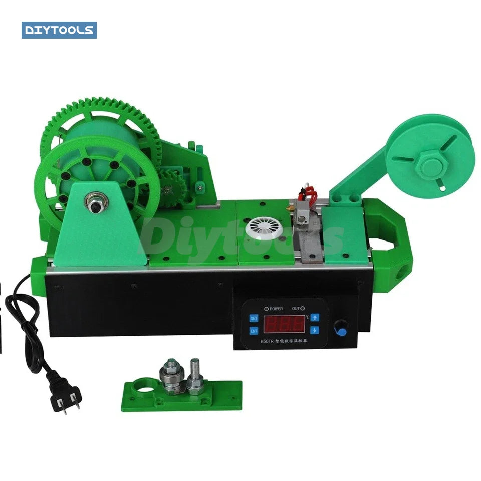 PET Bottle Recycling Filament Making Machine Desktop 1.8mm 3D Printing Extruder Micro Injection Plastic Silk Maker Supplies Elk-Valley 3D